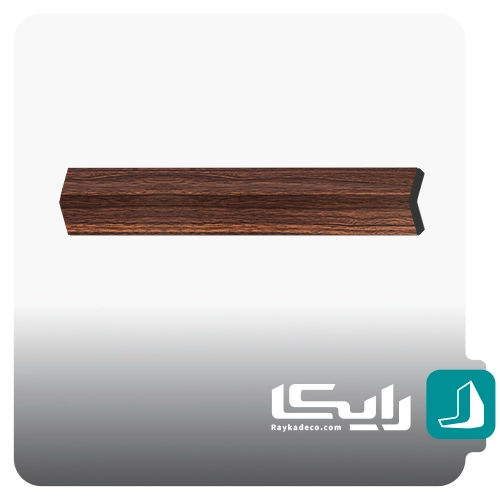 نبشی قهوه ای پی وی سی